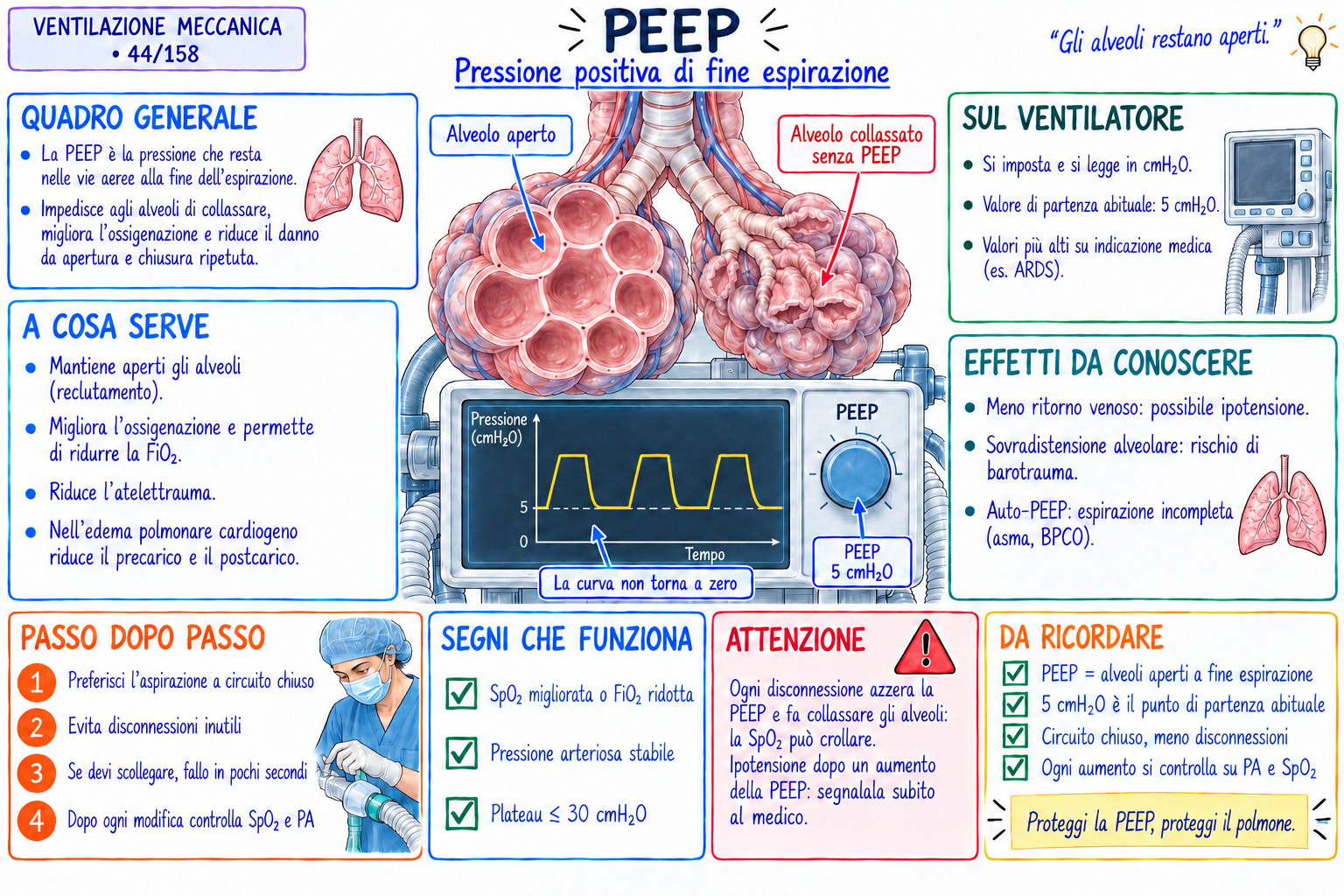 Mappa visiva: PEEP